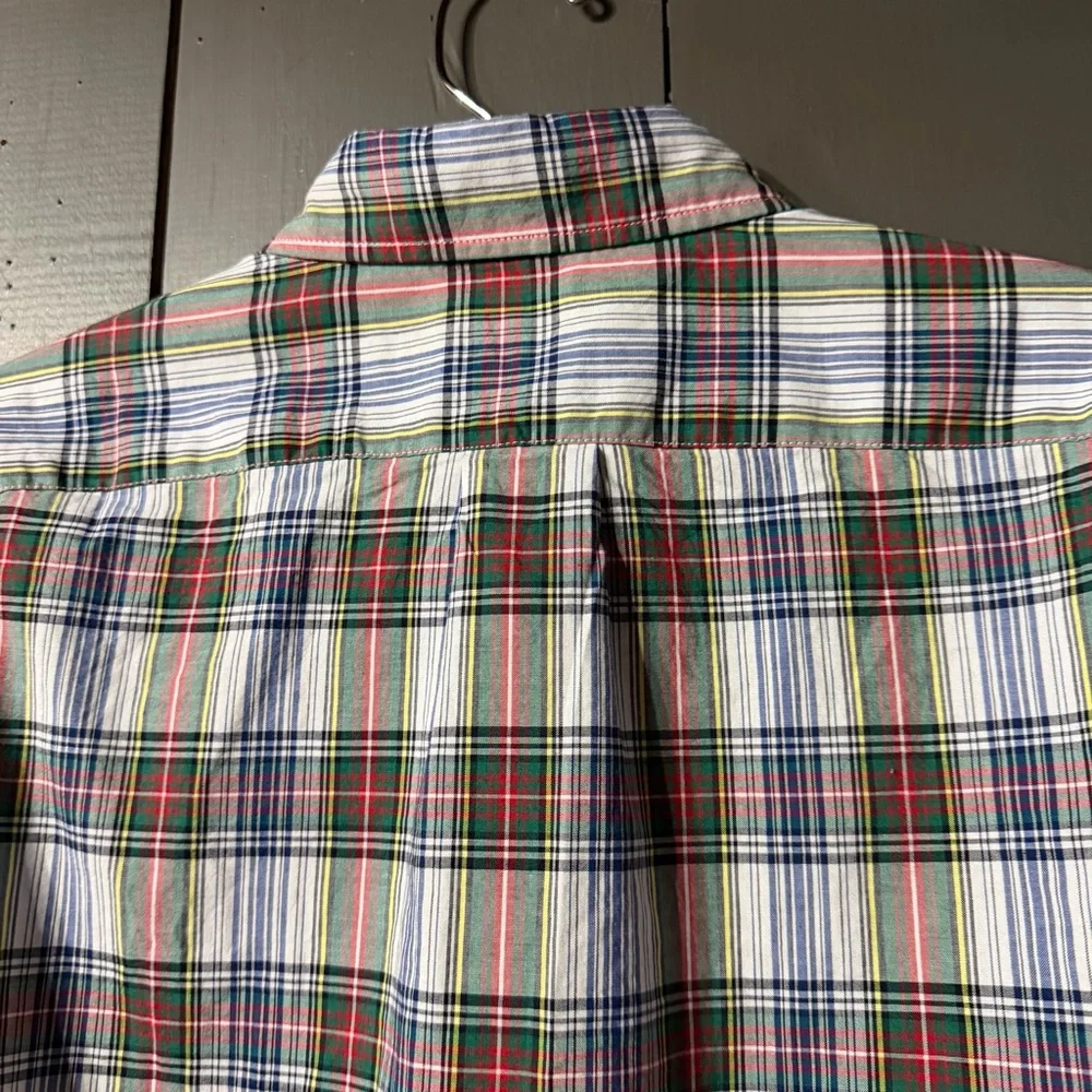 J. Crew Plaid Button Down Shirt
